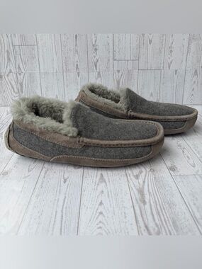 Ugg Australia, Ugg Slippers, Ascot Wool & Suede Slippers | Men's 9